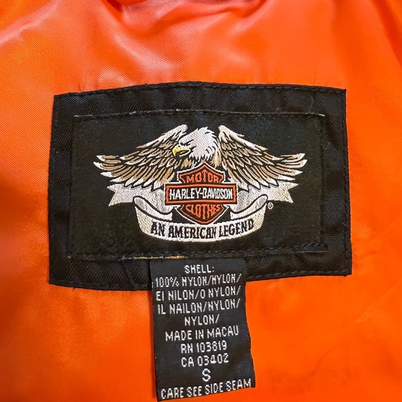 *make offer* Women’s Harley Davidson Crop Jacket - Picture 3 of 3